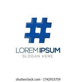 Plantilla de vector del logotipo de etiqueta abstracta
