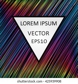 abstract hatched background, brochure, flyer, poster template