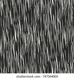 Abstract Hatching Textured  Background. Seamless Pattern.