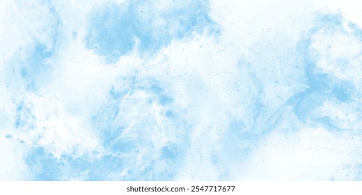Abstract Hazy Blue and White Texture with Subtle Cloudlike Patterns