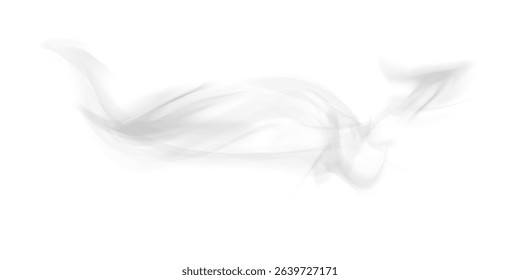 Abstract Hazy Mist Wave with Light Motion