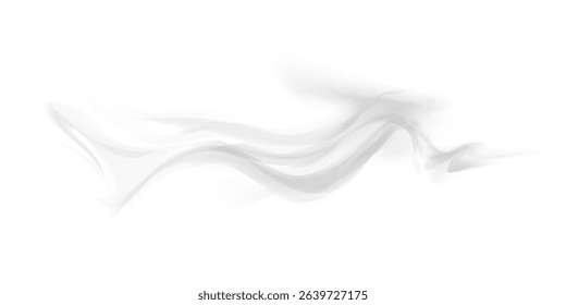 Abstract Hazy Mist Wave with Light Motion