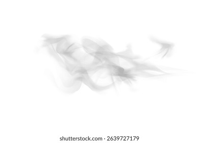 Abstract Hazy Mist Wave with Light Motion