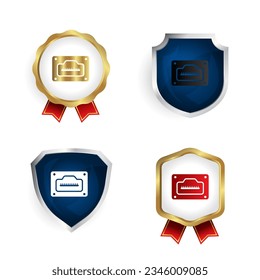 Abstract Hdmi Port Badge and Label Collection, can be used for business designs, presentation designs or any suitable designs.