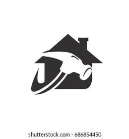 abstract head bull 