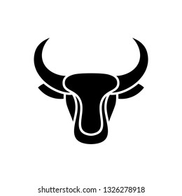 Abstract Head Bull Design illustration vector template. Suitable for Creative Industry, Multimedia, entertainment, Educations, Shop, and any related business
