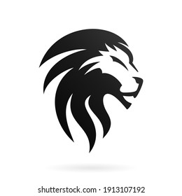 Abstract Head Lion Icon Logo