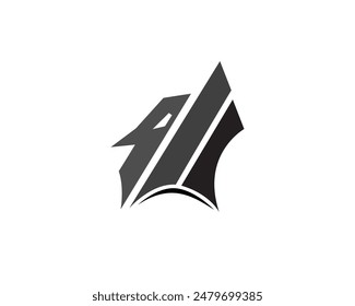 abstract head wolf diagram logo icon symbol design template illustration inspiration