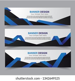 Abstract Header Banner design Vector Background for cover page website and advertising.