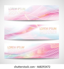 Abstract Header Line Wave White Vector Stock Vector (Royalty Free ...