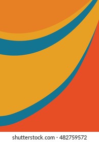 Abstract header wave with vector design. Business background, vector illustration