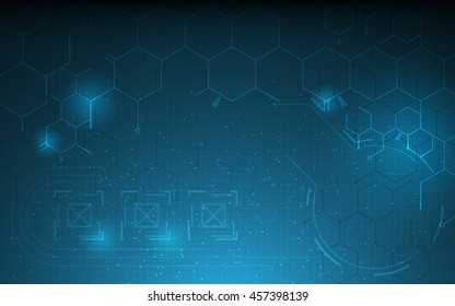 abstract health care molecular scientific pattern design tech innovation concept background