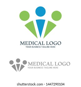 Abstract Health Medical Pharmacy Logo template vector illustration design. Healthcare concept.