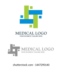 Abstract Health Medical Pharmacy Logo template vector illustration design. Healthcare concept.