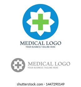 Abstract Health Medical Pharmacy Logo template vector illustration design. Healthcare concept.