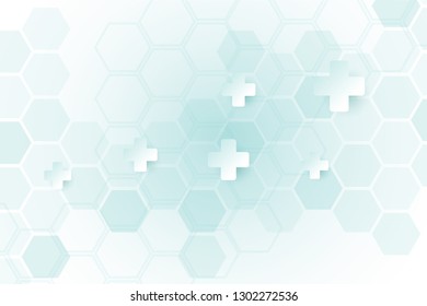 Abstract Healthy Medical Background Technology Science Stock Vector ...