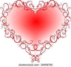 Abstract heart.