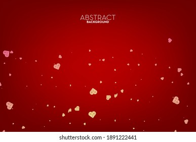 abstract heart background, wallpaper backdrop, banner website vector eps