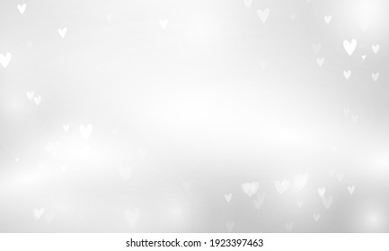 abstract heart blurred light element that can be used for cover decoration bokeh background vector