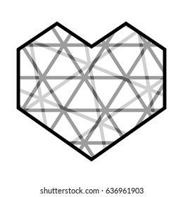 abstract heart icon