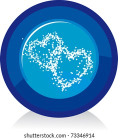 abstract heart icon