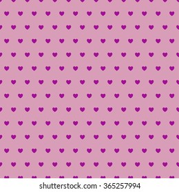 Abstract heart seamless pattern.