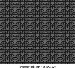 Abstract heart seamless pattern. Vector Illustration of a Valentines Day card. Can be used for wallpaper, cover fills, web page background, surface textures. EPS10 vector illustration.
