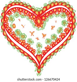 Abstract heart - vector illustration