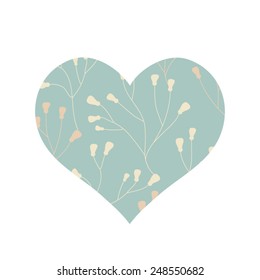 Abstract heart. Vector illustration