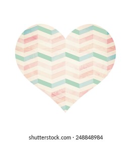 Abstract heart. Vector illustration