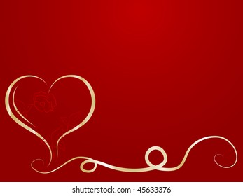 Abstract heart  - vector illustration
