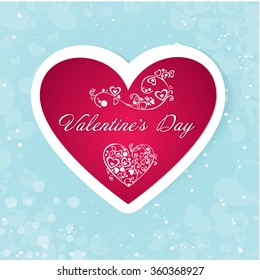 abstract heart / vector illustration eps 10