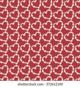 Abstract Hearts Pattern Background