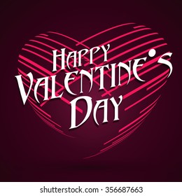 Abstract heart-shaped pattern,Valentine's Day greeting cards available.