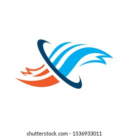 Abstract Heati And Cool Hvac Logo Design Vector Business Company