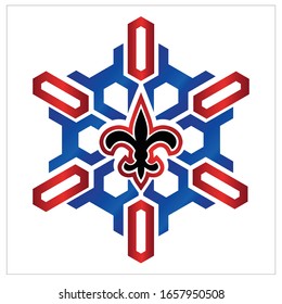 abstract heating and cooling hvac logo design vector business company