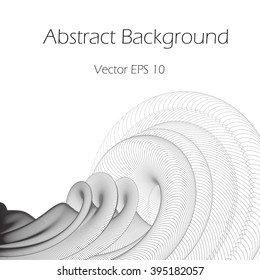 Abstract helical background   - vector illutration 