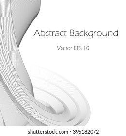 Abstract helical background   - vector illutration 