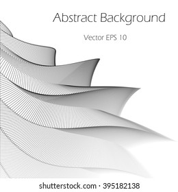 Abstract helical background   - vector illutration 