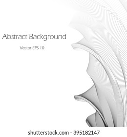 Abstract helical background   - vector illutration 