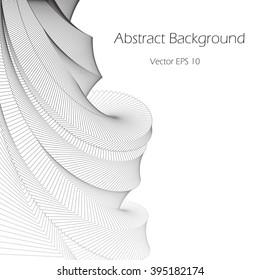 Abstract helical background   - vector illutration 