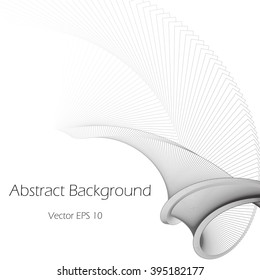 Abstract helical background   - vector illutration 