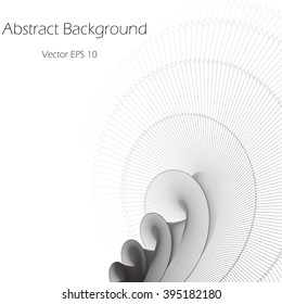 Abstract helical background   - vector illutration 