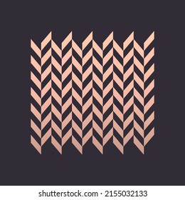 Abstract Herringbone Chevron Geometric Pattern