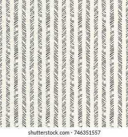 Abstract Herringbone Striped Motif Textured Distressed Background. Seamless Pattern.