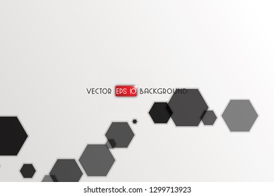 Abstract hexagon background