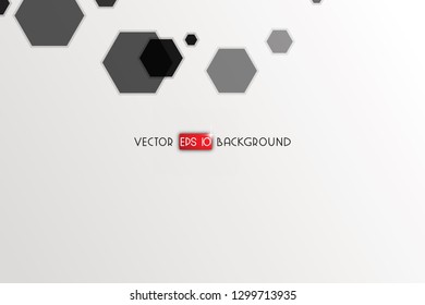Abstract hexagon background