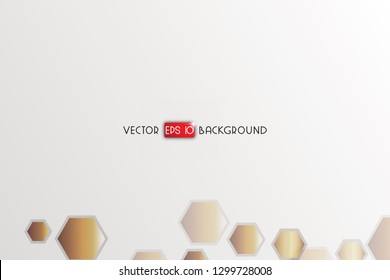 Abstract hexagon background