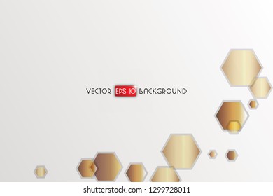 Abstract hexagon background