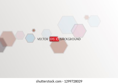 Abstract hexagon background